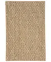 Dash And Albert Rugs By Annie Selke Diamond Natural Sisal Rda430 9'x12' Area Rug In Multi