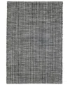 Dash And Albert Rugs By Annie Selke Fusion Indoor/outdoor Da1917 4'x6' Area Rug In Black