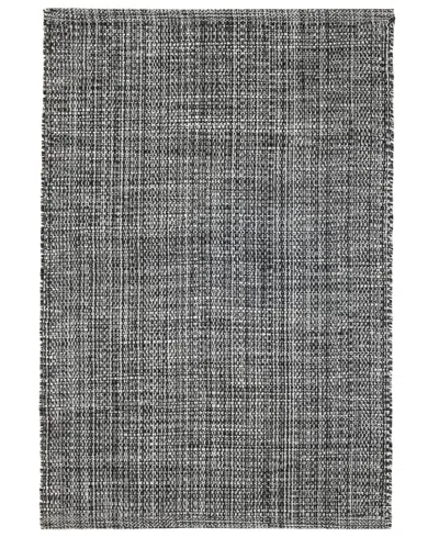 Dash And Albert Rugs By Annie Selke Fusion Indoor/outdoor Da1917 6'x9' Area Rug In Black