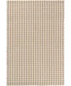 Dash And Albert Rugs By Annie Selke Gridiron Indoor/outdoor Da1052 4'x6' Area Rug In Sand