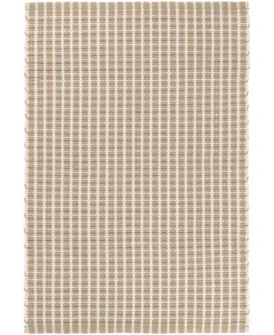 Dash And Albert Rugs By Annie Selke Gridiron Indoor/outdoor Da1052 6'x9' Area Rug In Sand
