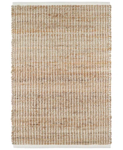 Dash And Albert Rugs By Annie Selke Gridwork Da976 5'x8' Area Rug In White