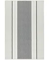 Dash And Albert Rugs By Annie Selke Gunner Stripe Machine Washable Da2038 4'x6' Area Rug In Gray