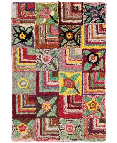 Dash And Albert Rugs By Annie Selke Gypsy Rose Rp2w 3'x5' Area Rug In Multi