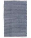 Dash And Albert Rugs By Annie Selke Herringbone Indoor/outdoor Da285 8'x10' Area Rug In Purple
