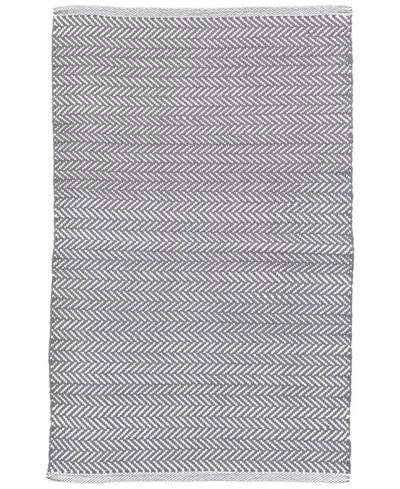 Dash And Albert Rugs By Annie Selke Herringbone Indoor/outdoor Da289 2'6''x18' Runner Area Rug In Multi