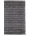 Dash And Albert Rugs By Annie Selke Herringbone Indoor/outdoor Da971 2'6''x18' Runner Area Rug In Black