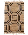 Dash And Albert Rugs By Annie Selke Hexile Da798 2'x3' Area Rug In Brown