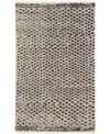 Dash And Albert Rugs By Annie Selke Hugo Da128 10'x14' Area Rug In Black