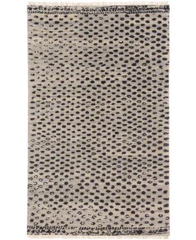 Dash And Albert Rugs By Annie Selke Hugo Da128 10'x14' Area Rug In Black