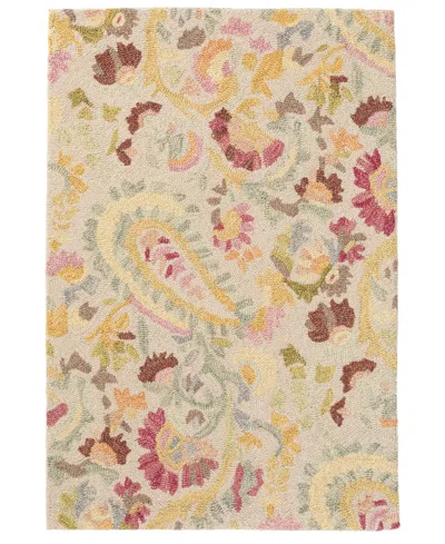 Dash And Albert Rugs By Annie Selke Ines Da311 3'x5' Area Rug In Multi