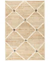 Dash And Albert Rugs By Annie Selke Kali Machine Washable Da2041 2'6''x8' Runner Area Rug In Brown