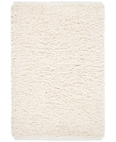 Dash And Albert Rugs By Annie Selke Kodiak Microfiber Performance Da1195 8'x10' Area Rug In White