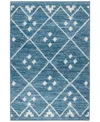 Dash And Albert Rugs By Annie Selke Kota Machine Washable Da2042 2'6''x8' Runner Area Rug In Purple