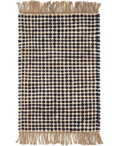 Dash And Albert Rugs By Annie Selke Kuba Da978 2'6''x8' Runner Area Rug In Black