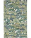 Dash And Albert Rugs By Annie Selke Lady Cross Da1988 8'x10' Area Rug In Green