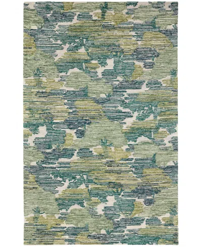 Dash And Albert Rugs By Annie Selke Lady Cross Da1988 8'x10' Area Rug In Green