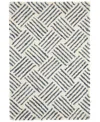 Dash And Albert Rugs By Annie Selke Layers Da2212 4'x6' Area Rug In Purple