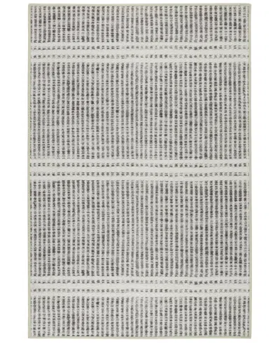 Dash And Albert Rugs By Annie Selke Malta Machine Washable Da2044 8'x10' Area Rug In Gray
