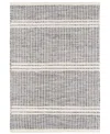 Dash And Albert Rugs By Annie Selke Malta Wool Da1337 9'x12' Area Rug In Gray