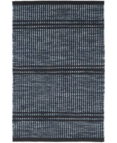 Dash And Albert Rugs By Annie Selke Malta Wool Da1695 8'x10' Area Rug In Blue