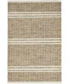 Dash And Albert Rugs By Annie Selke Malta Wool Da1697 8'x10' Area Rug In Brown