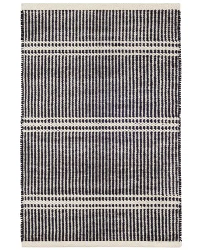 Dash And Albert Rugs By Annie Selke Malta Wool Da1925 8'x10' Area Rug In Black