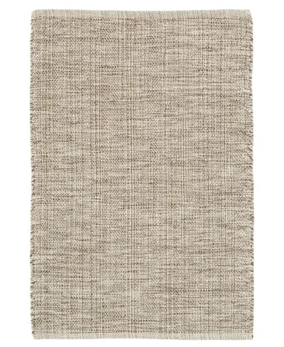 Dash And Albert Rugs By Annie Selke Marled Da134 2'6"x12' Runner Area Rug In Brown