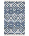 Dash And Albert Rugs By Annie Selke Marmara Kilim Da1365 8'x10' Area Rug In Blue