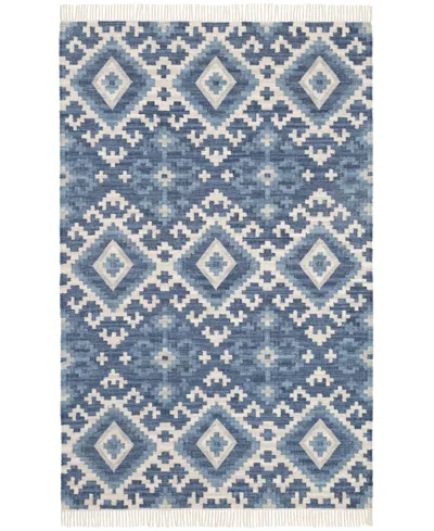 Dash And Albert Rugs By Annie Selke Marmara Kilim Da1365 8'x10' Area Rug In Blue