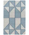 Dash And Albert Rugs By Annie Selke Ojai Da1167 3'x5' Area Rug In Blue