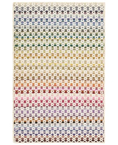 Dash And Albert Rugs By Annie Selke Poppy Da1667 2'6"x8' Runner Area Rug In Multi