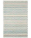 Dash And Albert Rugs By Annie Selke Poppy Da2024 8'x10' Area Rug In Blue