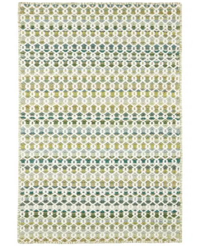 Dash And Albert Rugs By Annie Selke Poppy Da2025 8'x10' Area Rug In Green
