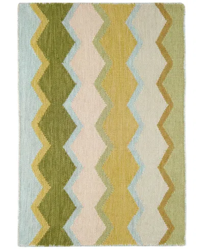 Dash And Albert Rugs By Annie Selke Safety Net Indoor/outdoor Da1947 4'x6' Area Rug In Green