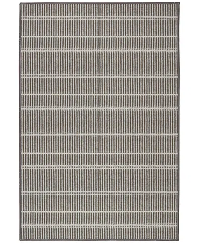 Dash And Albert Rugs By Annie Selke Samson Machine Washable Da2197 4'x6' Area Rug In Brown