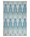 Dash And Albert Rugs By Annie Selke Seneca Machine Washable Da2341 3'x5' Area Rug In Blue