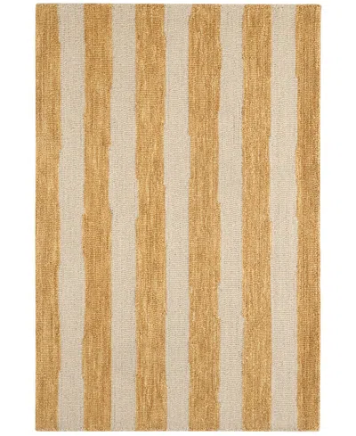 Dash And Albert Rugs By Annie Selke Silas Stripe Da2219 8'x10' Area Rug In Gold