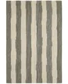 Dash And Albert Rugs By Annie Selke Silas Stripe Da2220 8'x10' Area Rug In Gray