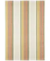 Dash And Albert Rugs By Annie Selke Sloane Stripe Da2027 5'x8' Area Rug In Multi