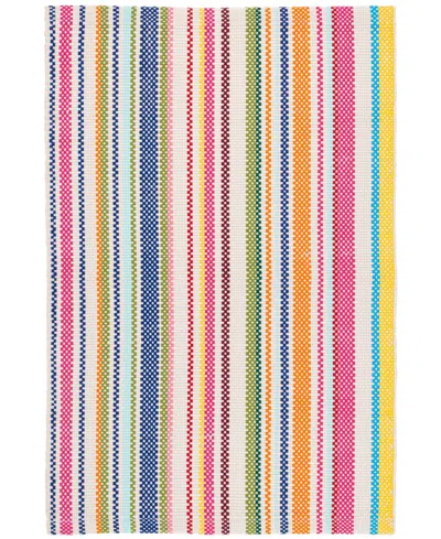 Dash And Albert Rugs By Annie Selke Summer Stripe Indoor/outdoor Da1631 8'x10' Area Rug In Multi