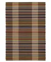 Dash And Albert Rugs By Annie Selke Swedish Rag Indoor/outdoor Rdb223 4'x6' Area Rug In Blue