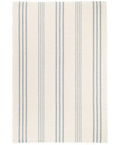 Dash And Albert Rugs By Annie Selke Swedish Stripe Rp42 6'x9' Area Rug In Blue