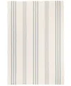 Dash And Albert Rugs By Annie Selke Swedish Stripe Rp42 8'x10' Area Rug In Blue