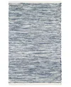 Dash And Albert Rugs By Annie Selke Tideline Indoor/outdoor Da1027 6'x9' Area Rug In Blue
