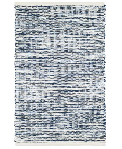 Dash And Albert Rugs By Annie Selke Tideline Indoor/outdoor Da1027 6'x9' Area Rug In Blue