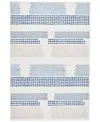 Dash And Albert Rugs By Annie Selke Tread Lightly Machine Washable Da2202 6'x9' Area Rug In Blue