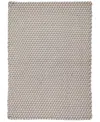 Dash And Albert Rugs By Annie Selke Two-tone Rope Indoor/outdoor Rdb224 8'x10' Area Rug In Multi