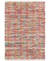 Dash And Albert Rugs By Annie Selke Vista Chindi Da863 4'x6' Area Rug In Multi