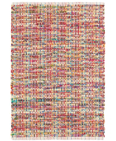 Dash And Albert Rugs By Annie Selke Vista Chindi Da863 4'x6' Area Rug In Multi